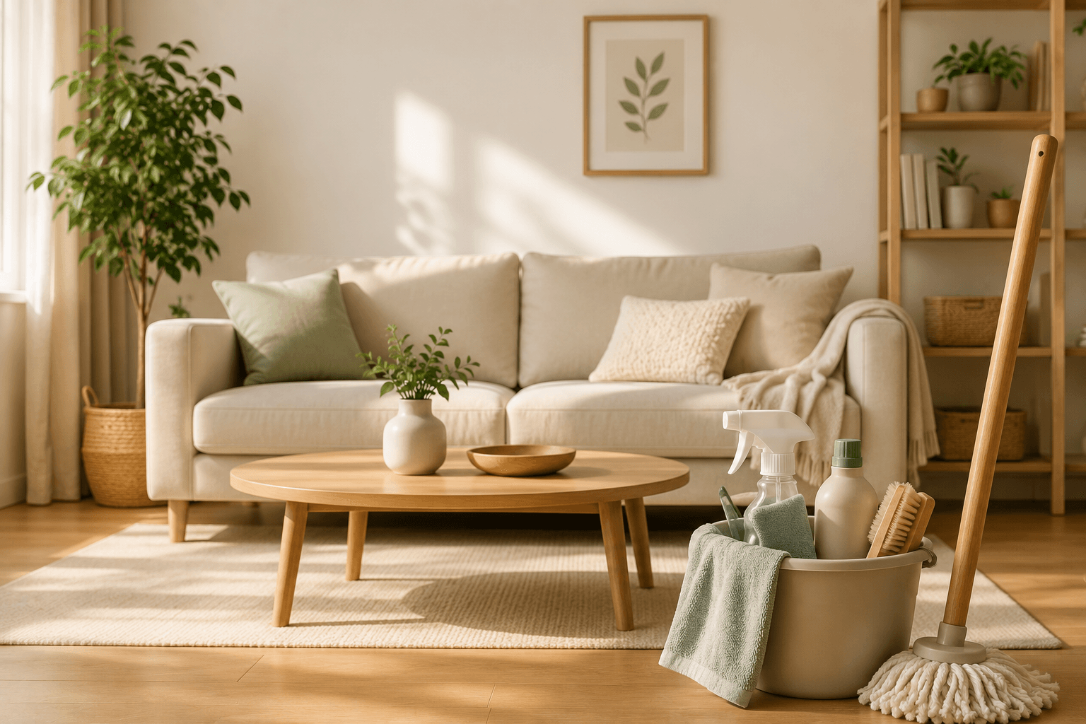 Intérieur lumineux et soigneusement entretenu